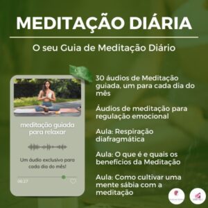Meditação diária como estratégia para lidar com a ansiedade